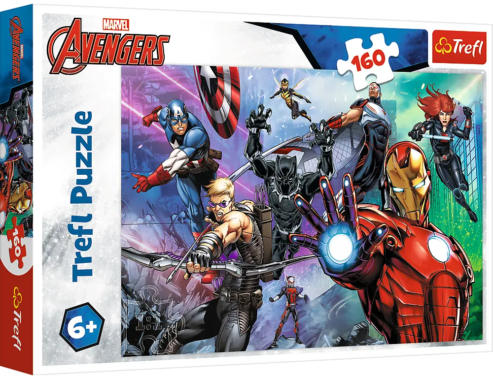 Пазл Trefl The Avengers Герої завжди готові 160 елементів