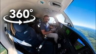 Добро пожаловать на борт Piper Malibu в формате 360!