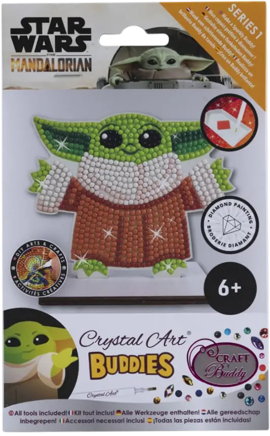 Обкладинка "Набір для творчості Crystal Art "Ґроґу""