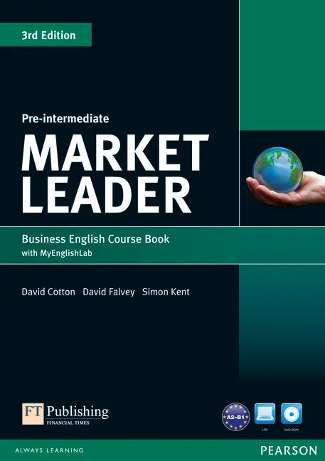 Обкладника "Market Leader 3ed Pre-Intermediate. Student's Book +DVD +MEL" Обкладинка "Market Leader 3ed Pre-Intermediate. Student's Book +DVD +MEL"