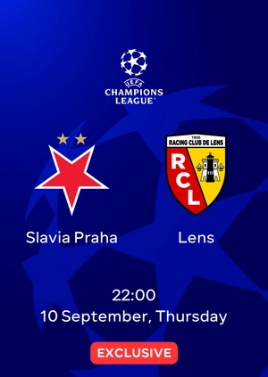Slavia Prague — Lens