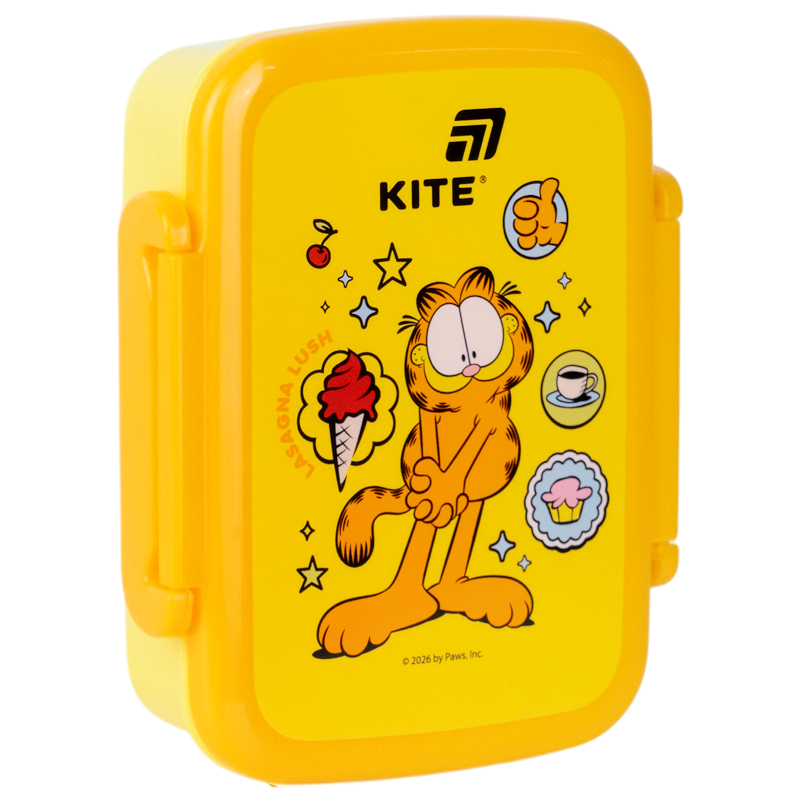 Ланчбокс Kite Garfield, 420 мл - Kebuk