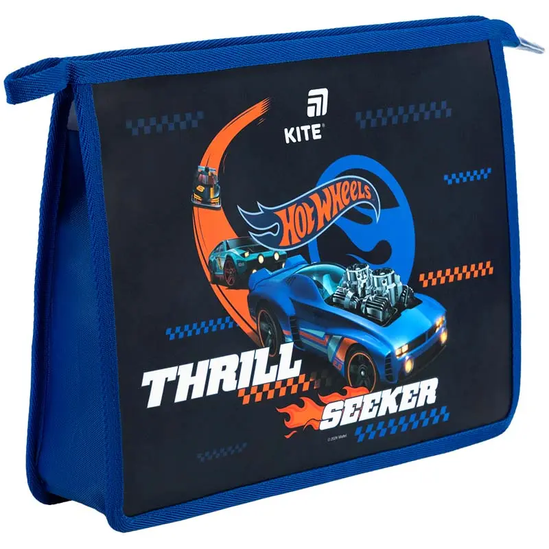 Папка на блискавці Kite Hot Wheels (A4+)