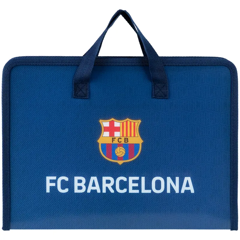 Обкладника "Папка-портфель на блискавці Kite FC Barcelona (1 відділення, A4)" Обкладинка "Папка-портфель на блискавці Kite FC Barcelona (1 відділення, A4)"