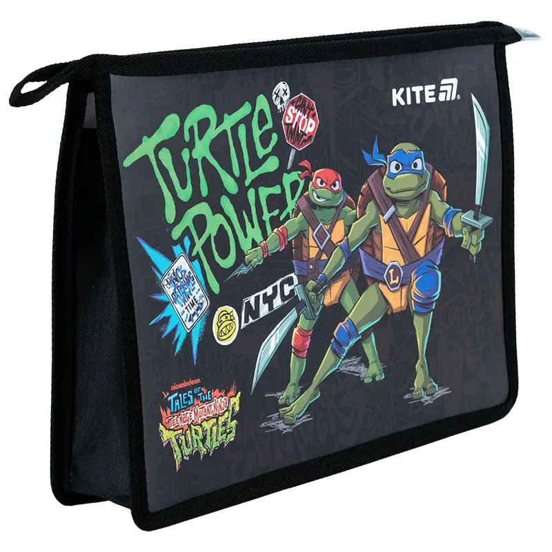 Папка на блискавці Kite Ninja Turtles