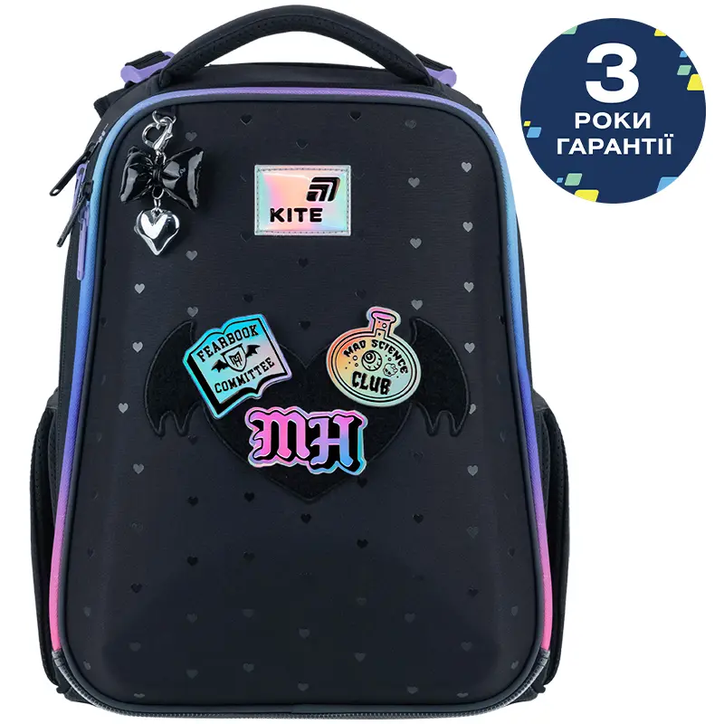 Рюкзак шкільний каркасний Kite Education Monster High