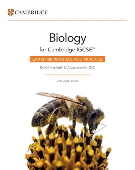 Обкладника "Cambridge IGCSE Biology Exam Preparation and Practice with Digital Access (2 Years)" Обкладинка "Cambridge IGCSE Biology Exam Preparation and Practice with Digital Access (2 Years)"