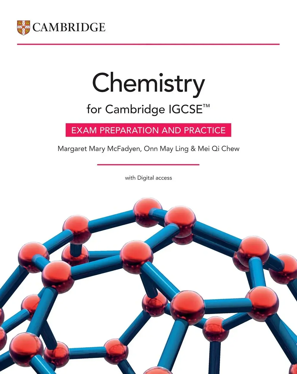 Обкладника "Cambridge IGCSE Chemistry Exam Preparation and Practice with Digital Access (2 Years)" Обкладинка "Cambridge IGCSE Chemistry Exam Preparation and Practice with Digital Access (2 Years)"