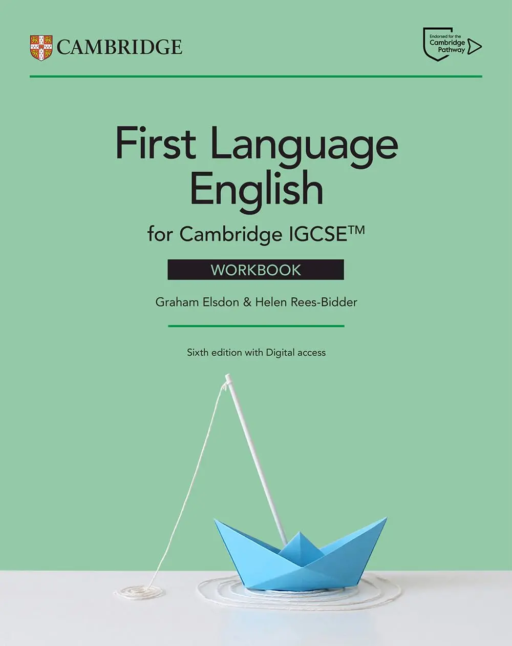 Обкладника "Cambridge IGCSE First Language English 6th Edition Workbook with Digital Access (2 Years)" Обкладинка "Cambridge IGCSE First Language English 6th Edition Workbook with Digital Access (2 Years)"