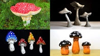TOP 4 BEST DIY Cement Mushrooms Concrete Craft Compilation