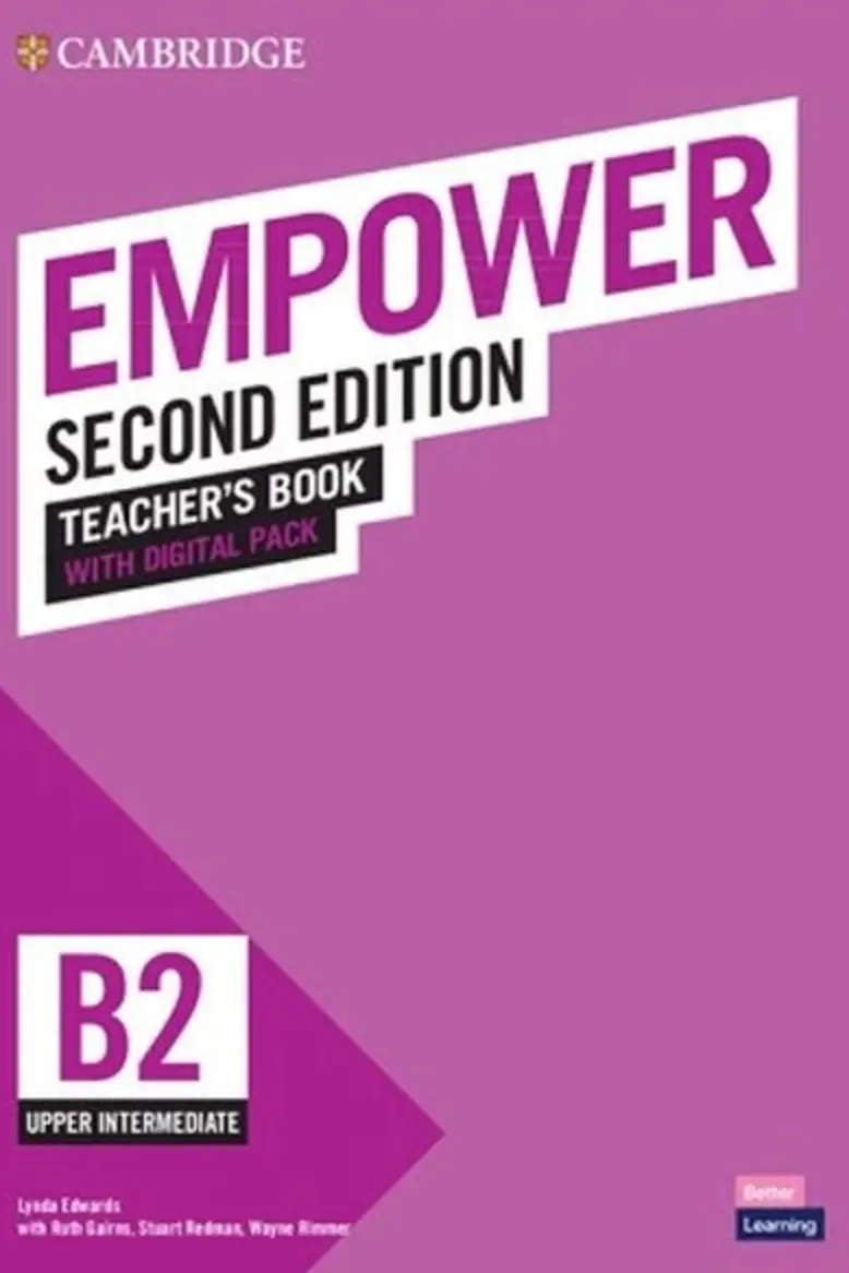 Обкладника "Cambridge English Empower 2nd Ed B2 Upper-Intermediate TB with Digital Pack" Обкладинка "Cambridge English Empower 2nd Ed B2 Upper-Intermediate TB with Digital Pack"