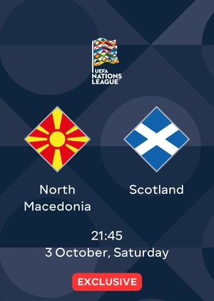 North Macedonia — Scotland