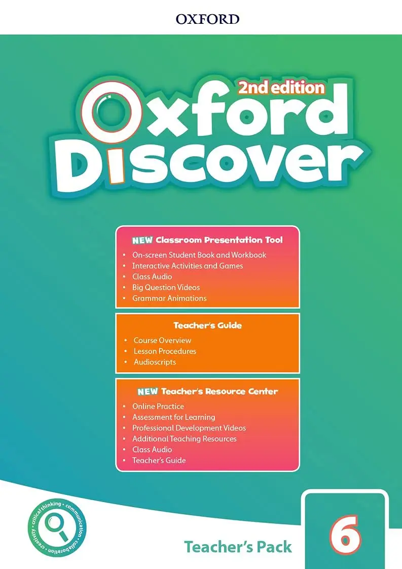 Oxford Discover (2E) 6. Teacher's Pack with CPT + TG + OPT