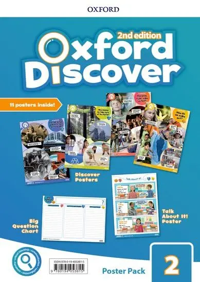 Обкладника "Oxford Discover (2E) 2. Posters" Обкладинка "Oxford Discover (2E) 2. Posters"