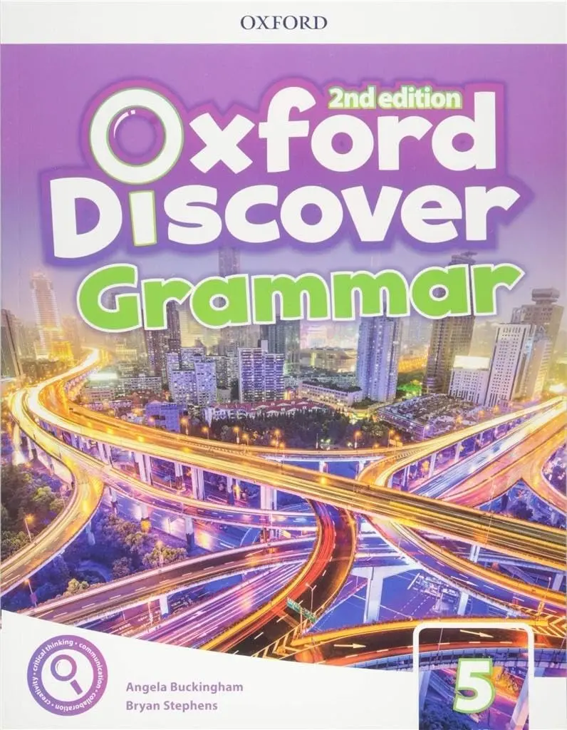 Обкладника "Oxford Discover (2E) 5. Grammar. Student's Book" Обкладинка "Oxford Discover (2E) 5. Grammar. Student's Book"