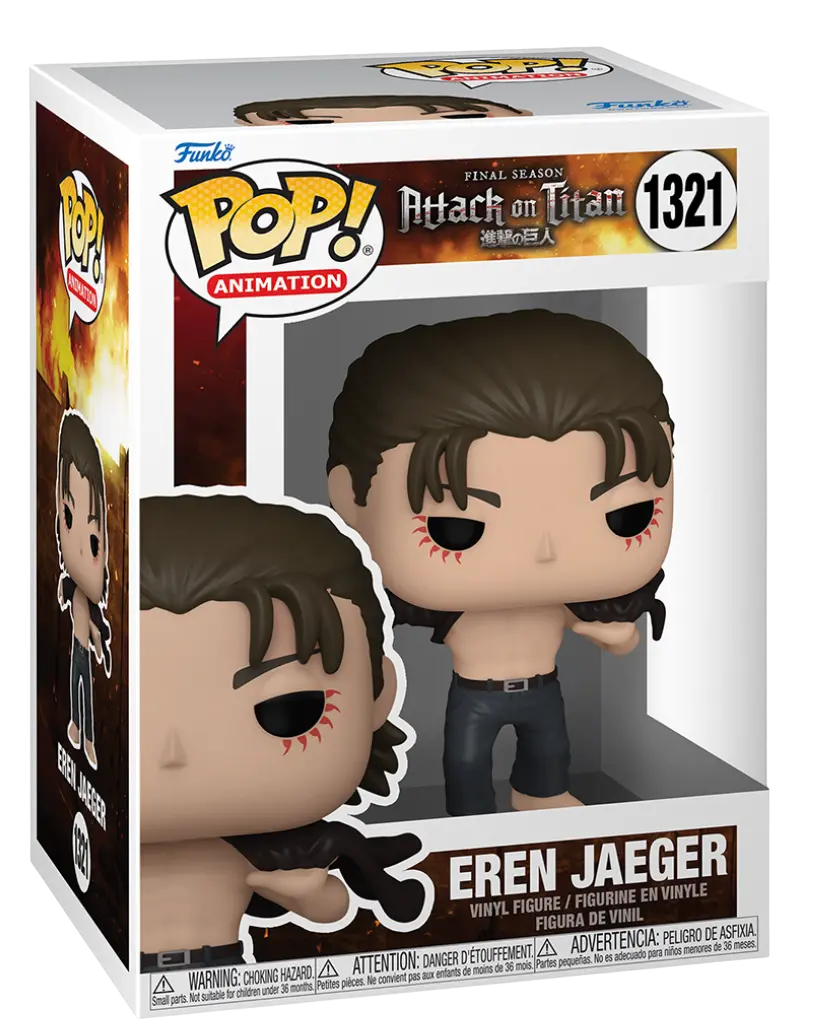 Фігурка Funko Pop Attack on Titan Ерен Йегер