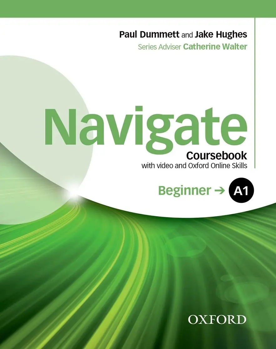 Обкладника "Navigate Beginner A1. Student's Book with DVD-ROM and OOSP Pack" Обкладинка "Navigate Beginner A1. Student's Book with DVD-ROM and OOSP Pack"