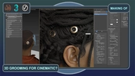 Making of Antea | 3D Grooming | Capsule Studio | for Banishers: Ghosts of New Eden cinematic