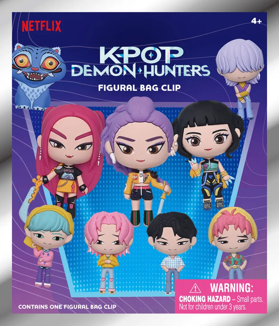 Обкладинка "Брелок-сюрприз Monogram K-Pop Demon hunters Кейпоп-мисливиці на демонів S1"
