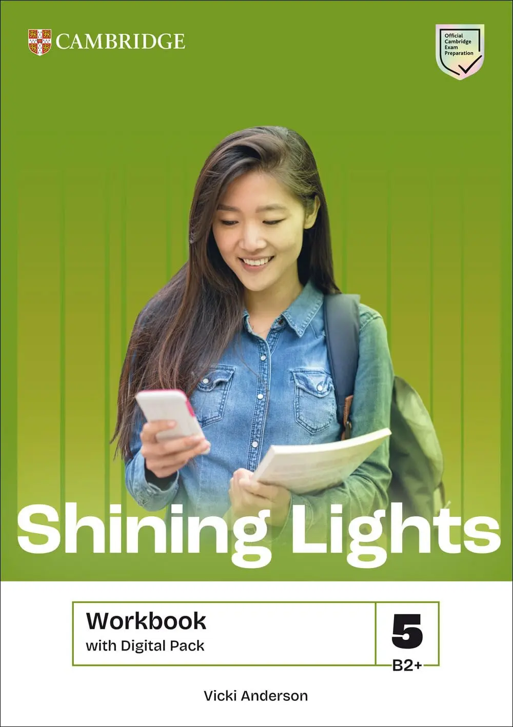 Обкладника "Shining Lights Level 5 Workbook with Digital Pack" Обкладинка "Shining Lights Level 5 Workbook with Digital Pack"