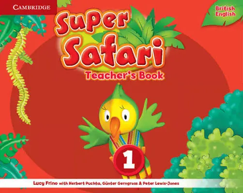 Обкладинка "Super Safari 1 Teacher's Book"
