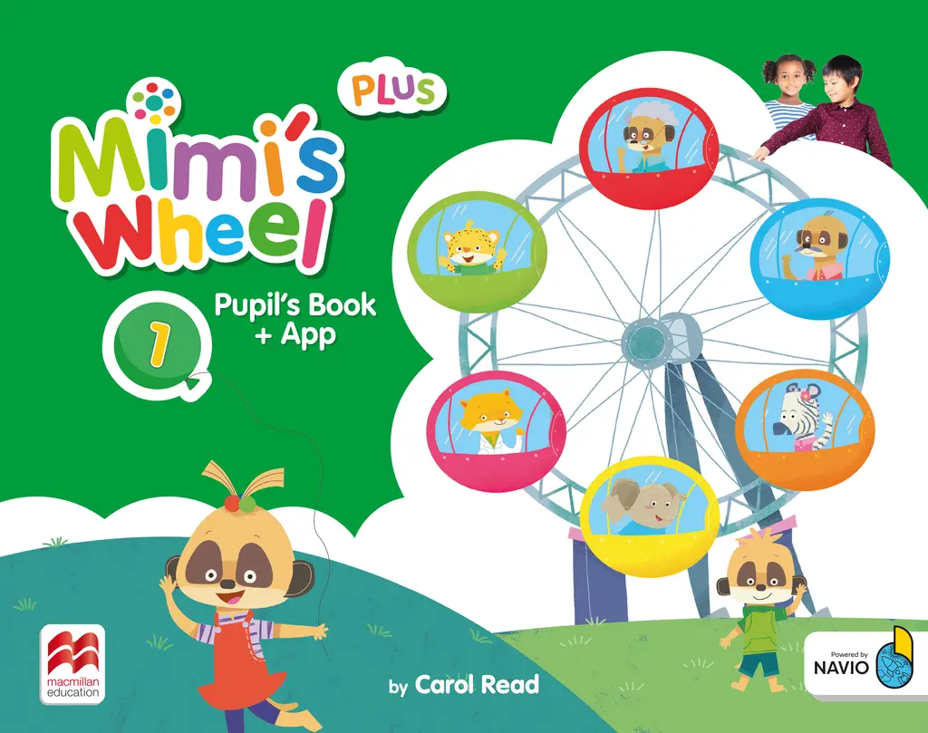Обкладинка "MIMI'S WHEEL Level 3. Pupil's Book with App"