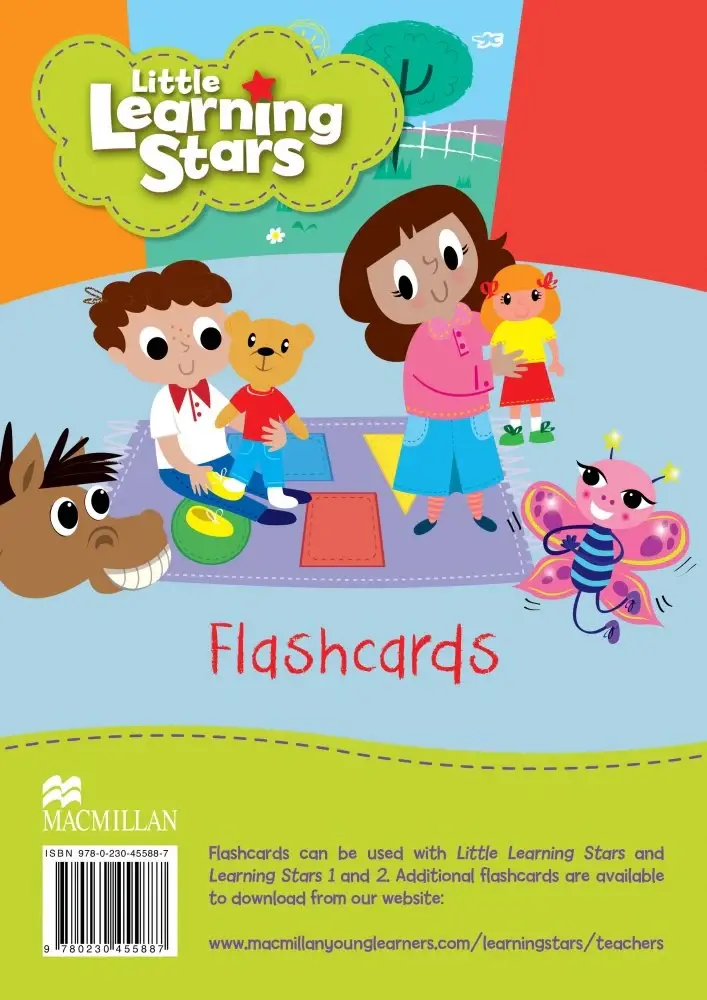 Обкладника "Little Learning Stars. Flashcards" Обкладинка "Little Learning Stars. Flashcards"