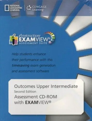Обкладника "Outcomes 2nd Edition Upper-Intermediate ExamView (Assessment CD-ROM)" Обкладинка "Outcomes 2nd Edition Upper-Intermediate ExamView (Assessment CD-ROM)"