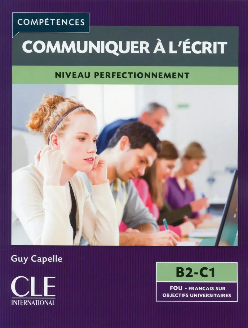 Обкладинка "Communiquer à L'écri B2-C1 Livre"