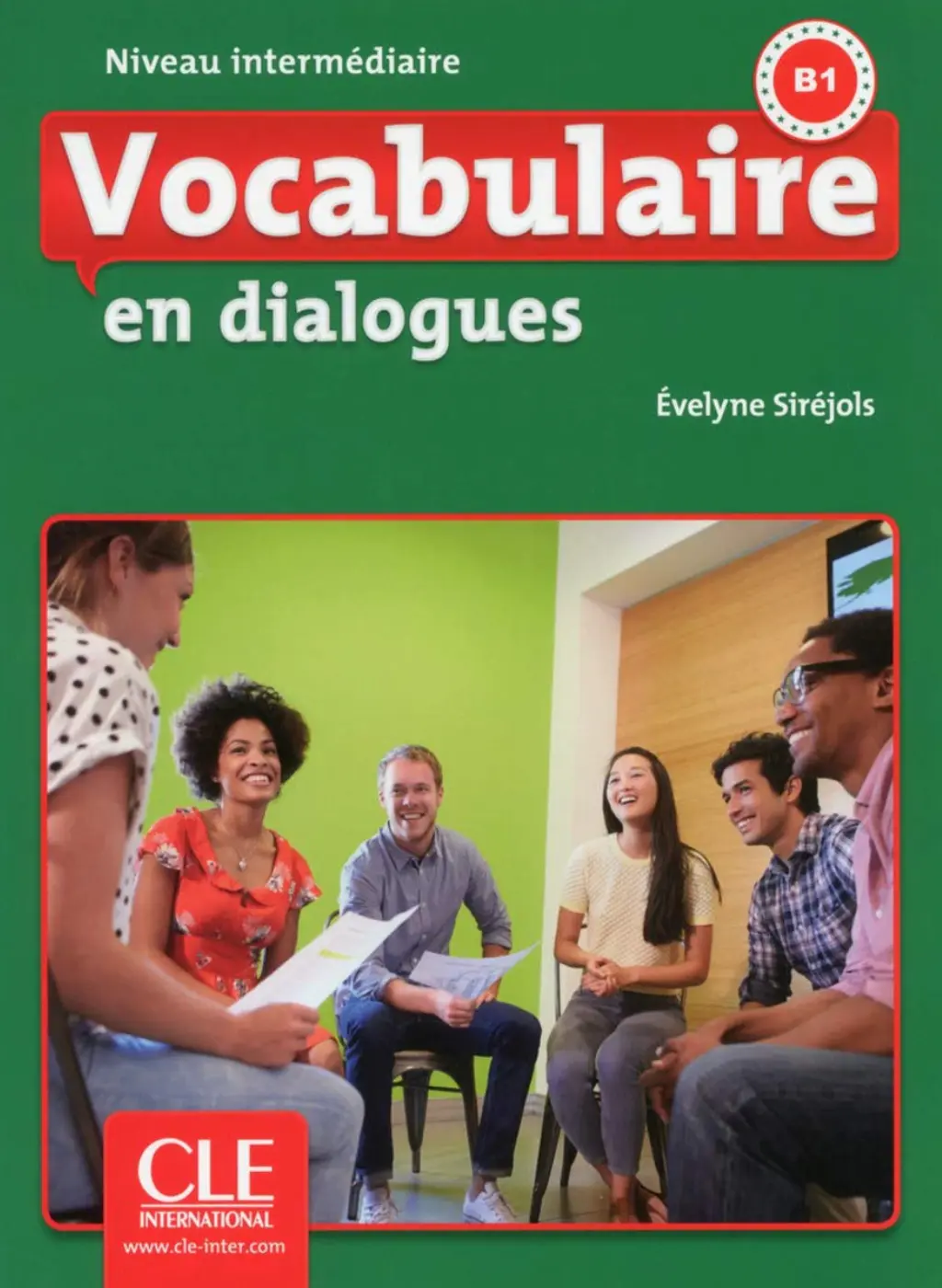Обкладинка "En dialogues Vocabulaire 2e Edition Intermediaire B1 Livre + CD"