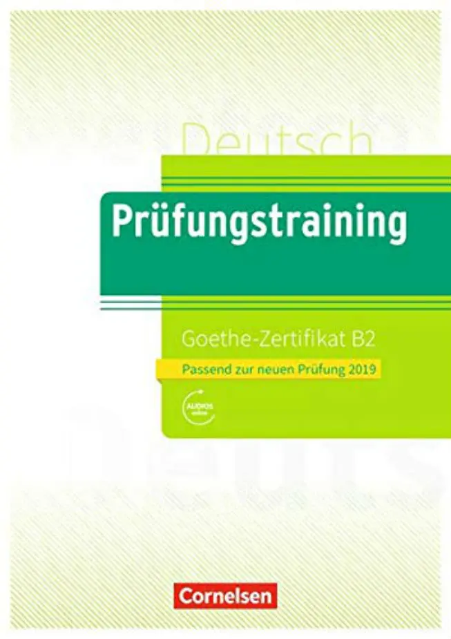 Обкладника "Prufungstraining DaF: Goethe-Zertifikat B2 als E-Book mit Audios online" Обкладинка "Prufungstraining DaF: Goethe-Zertifikat B2 als E-Book mit Audios online"