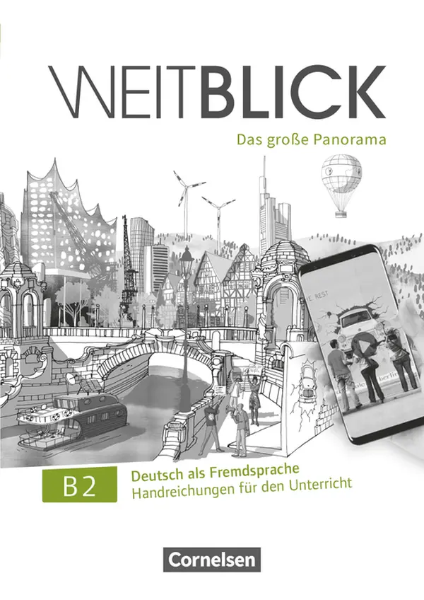 Обкладника "Weitblick B2 Handreichungen für den Unterricht" Обкладинка "Weitblick B2 Handreichungen für den Unterricht"