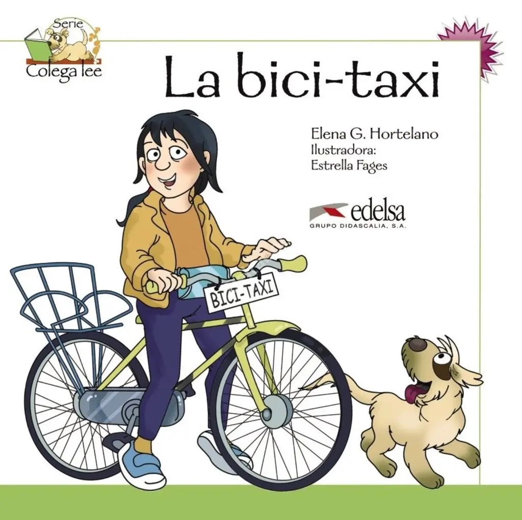 Обкладника "Colega Lee 2 La bici-taxi" Обкладинка "Colega Lee 2 La bici-taxi"