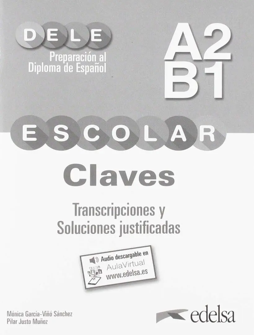 Обкладинка "DELE Escolar A2/B1 Claves"