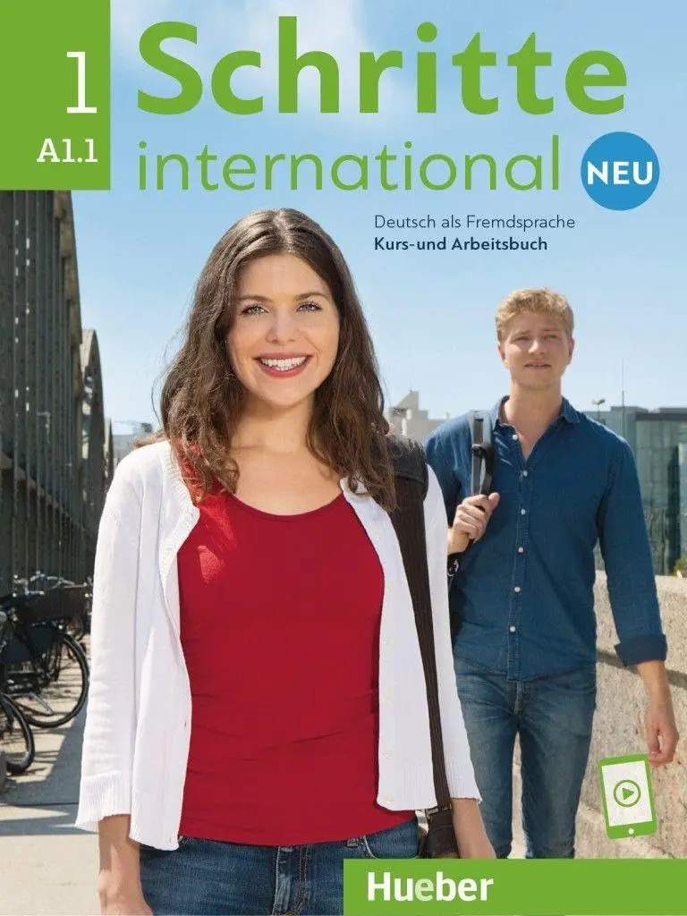 Обкладника "Schritte international Neu 1. Kursbuch + Arbeitsbuch" Обкладинка "Schritte international Neu 1. Kursbuch + Arbeitsbuch"