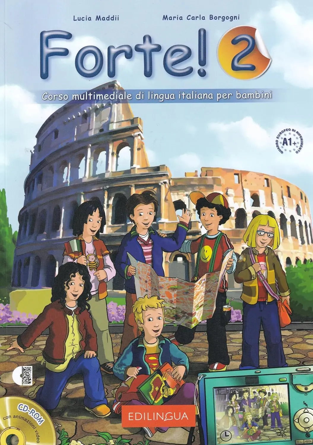 Forte! 2 (A1+) Libro dello studente ed esercizi + CD audio