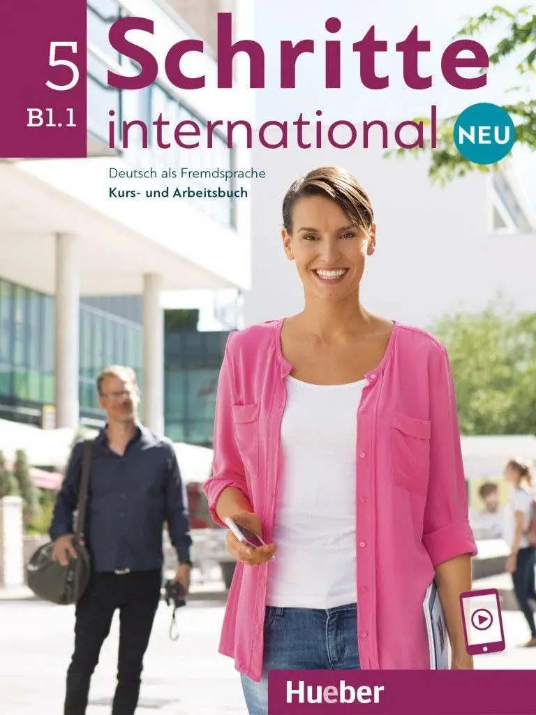 Обкладника "Schritte international Neu 5. Kursbuch + Arbeitsbuch" Обкладинка "Schritte international Neu 5. Kursbuch + Arbeitsbuch"