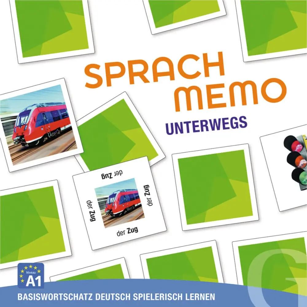 Обкладинка "Sprachmemo Deutsch: Unterwegs"