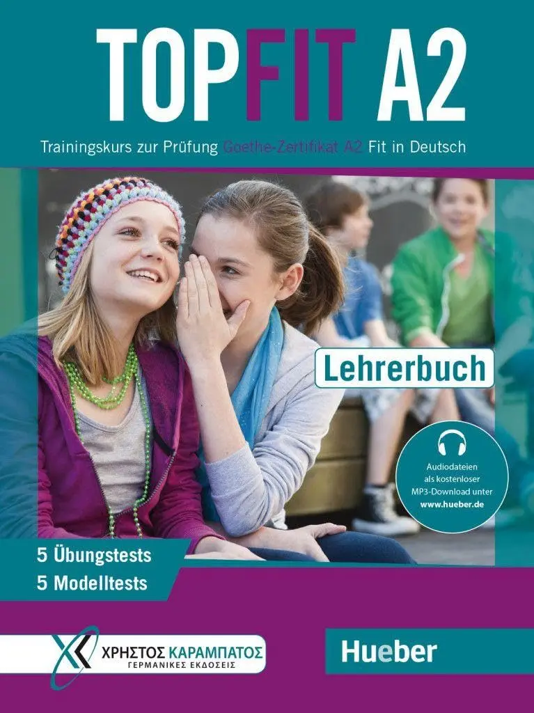 Обкладника "Topfit A2. Lehrerbuch" Обкладинка "Topfit A2. Lehrerbuch"
