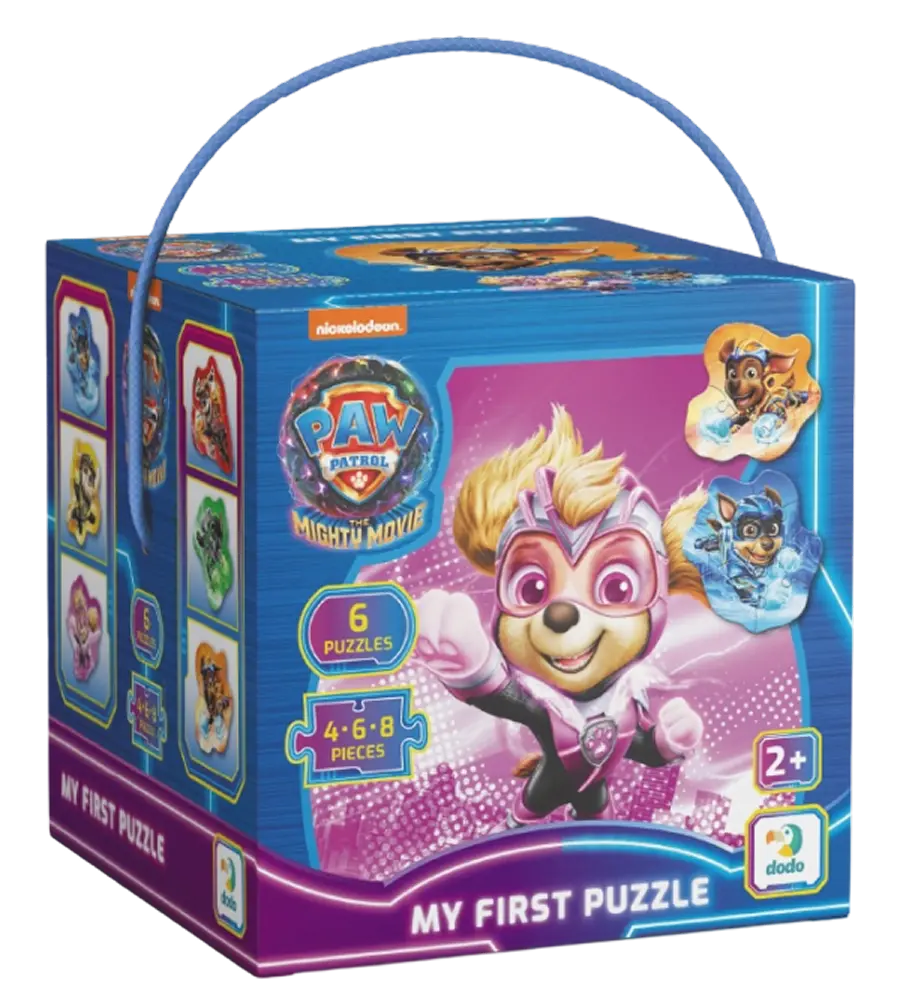 Пазл 4-6-8 елементів Paw Patrol. Герої Бухти пригод