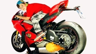 День в парке аттракционов Ducati World в c Тимми и папой