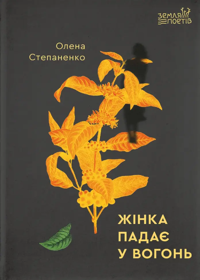 Жінка падає у вогонь