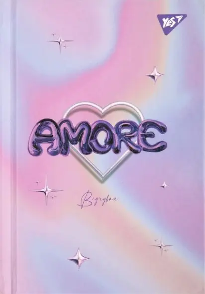 Блокнот YES А6/64 7БЦ Amore, клітинка