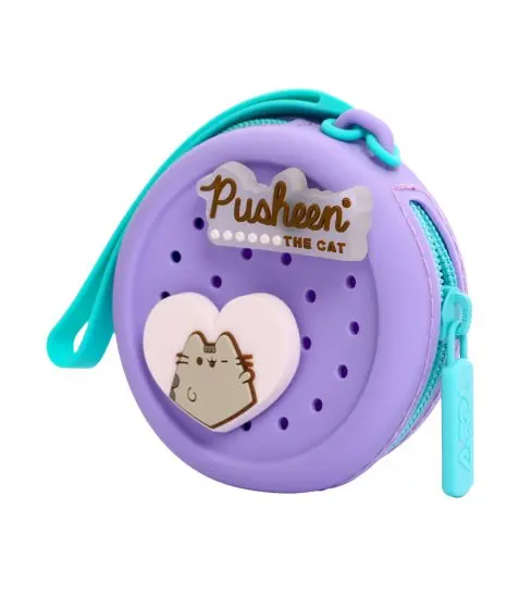Обкладинка "Гаманець силіконовий круглий YES WS-2 Pusheen Summer"