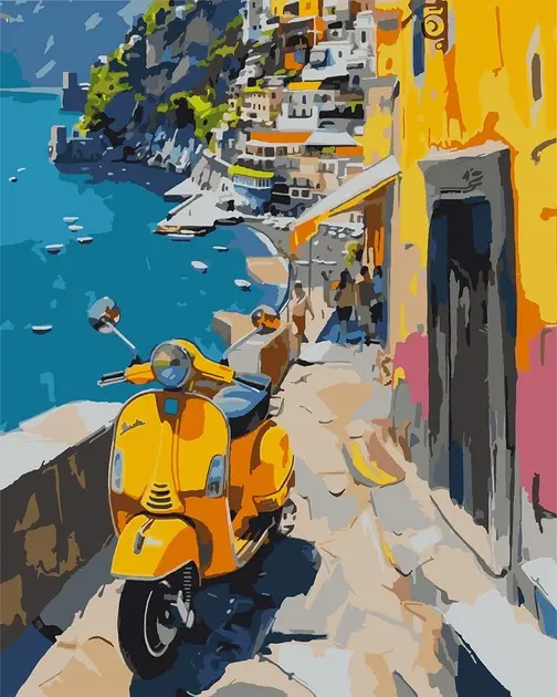 Картина за номерами SANTI Романтичне узбережжя, 40*50 см