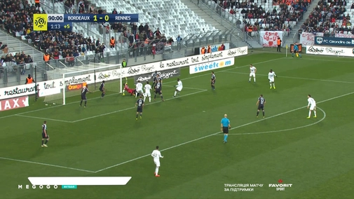 Round 29. Bordeaux — Rennes 1:1. Match overview
