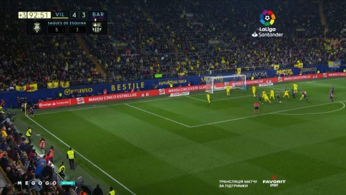 30 тур. Вильярреал — Барселона 4:4. Обзор матча