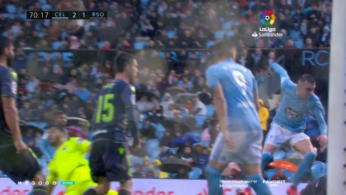 Round 31. Celta — Real Sociedad 3:1. Match overview