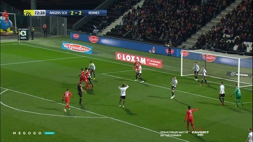 Round 31. Angers — Rennes 3:3. Match overview