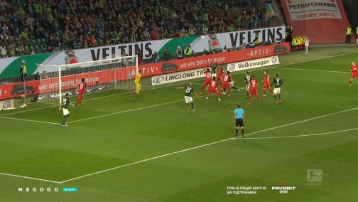 Round 30. Wolfsburg — Eintracht Frankfurt 1:1. Match overview